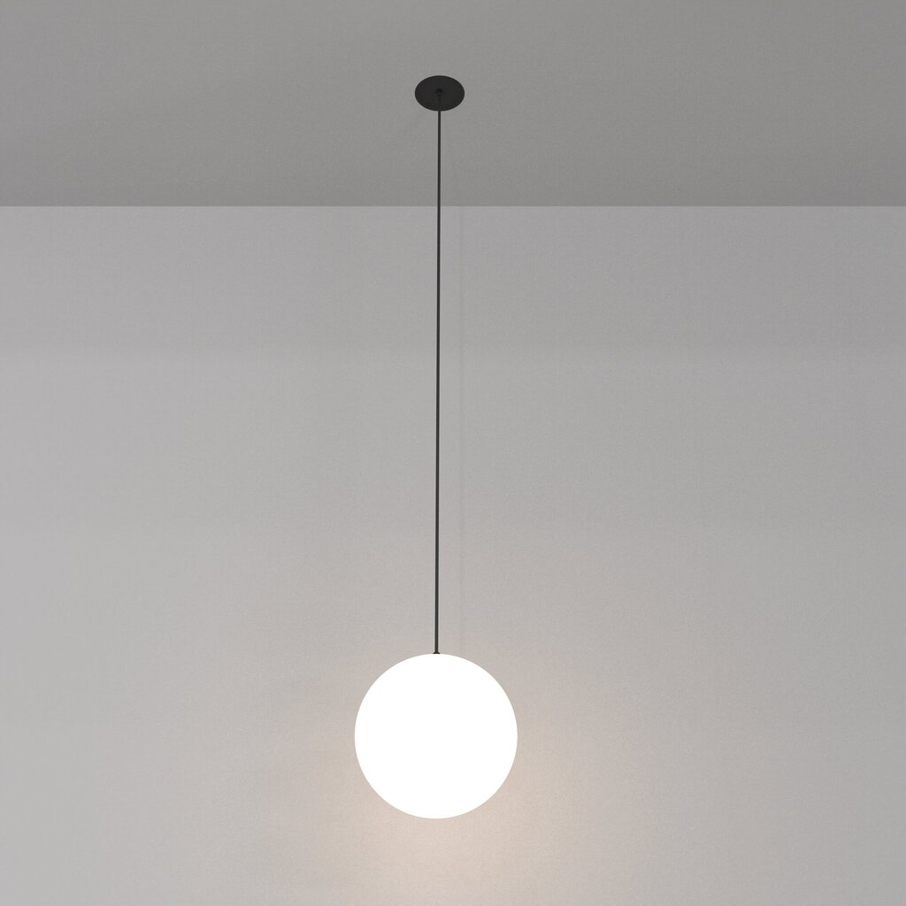 Lampa Maytoni Technical Luna P039PL-5W4K-20INS-B Melnā un baltā krāsā cena un informācija | Piekaramās lampas | 220.lv