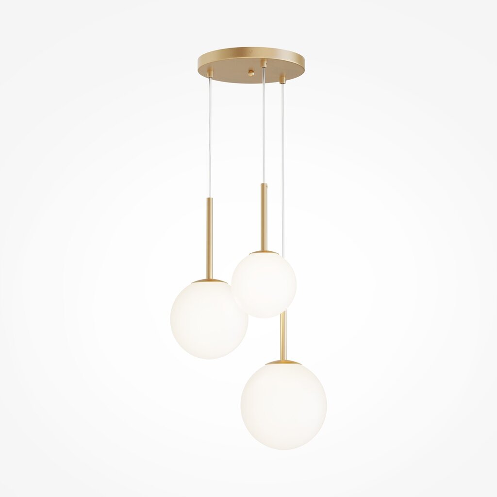 Lampa Maytoni Modern Pamata forma MOD321PL-03G1 Zelta krāsa cena un informācija | Lustras | 220.lv