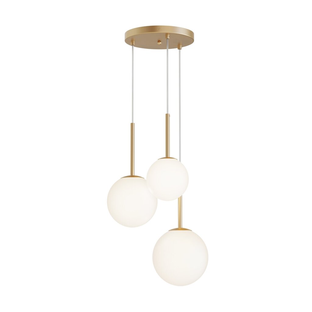 Lampa Maytoni Modern Pamata forma MOD321PL-03G1 Zelta krāsa cena un informācija | Lustras | 220.lv