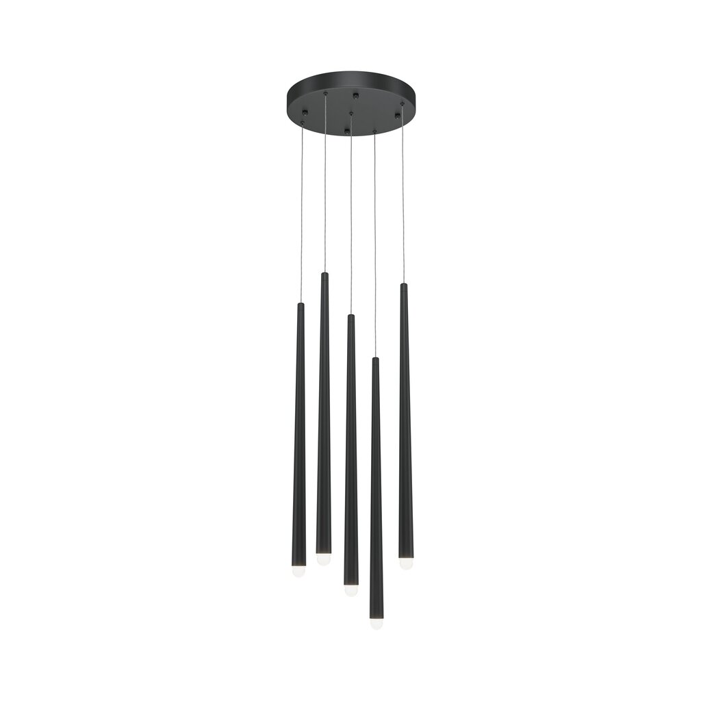 Lampa Maytoni Modern Cascade MOD132PL-L28BK2 Melns cena un informācija | Griestu lampas | 220.lv