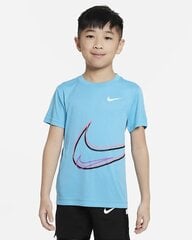 Детская футболка Nike 86K623*F85, бирюзовая, 825664768758 цена и информация | Рубашки для мальчиков | 220.lv