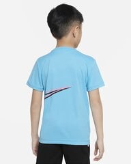 Детская футболка Nike 86K623*F85, бирюзовая, 825664768758 цена и информация | Рубашки для мальчиков | 220.lv