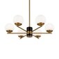 Lampa Maytoni Modern Marmors MOD187PL-06BS Misiņš cena un informācija | Lustras | 220.lv