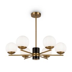 Lampa Maytoni Modern Marmors MOD187PL-06BS Misiņš cena un informācija | Lustras | 220.lv