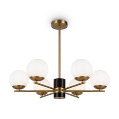 Lampa Maytoni Modern Marmors MOD187PL-06BS Misiņš цена и информация | Люстры | 220.lv