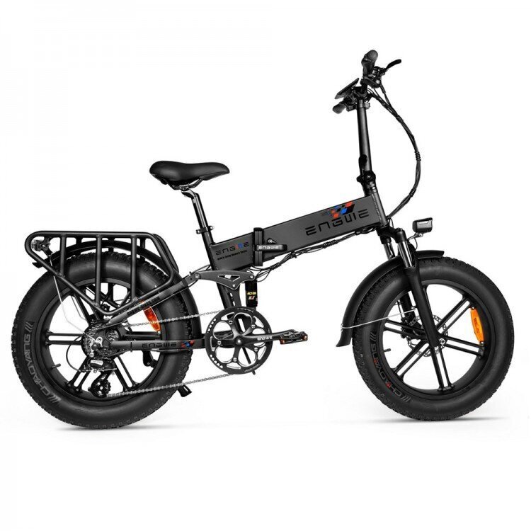 Elektriskais velosipēds Engwe Engine PRO, melns, 20", 750W, 16Ah cena un informācija | Elektrovelosipēdi | 220.lv