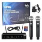 Bezvadu mikrofonu sistēma DNA DJ DUAL VOCAL cena un informācija | Mikrofoni | 220.lv