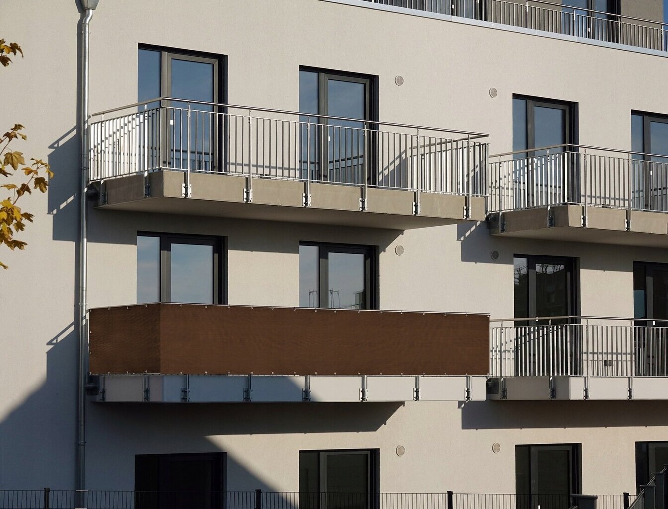 Balkona/žoga paklājs 1x5m 185g/m2 цена и информация | Žogi un piederumi | 220.lv