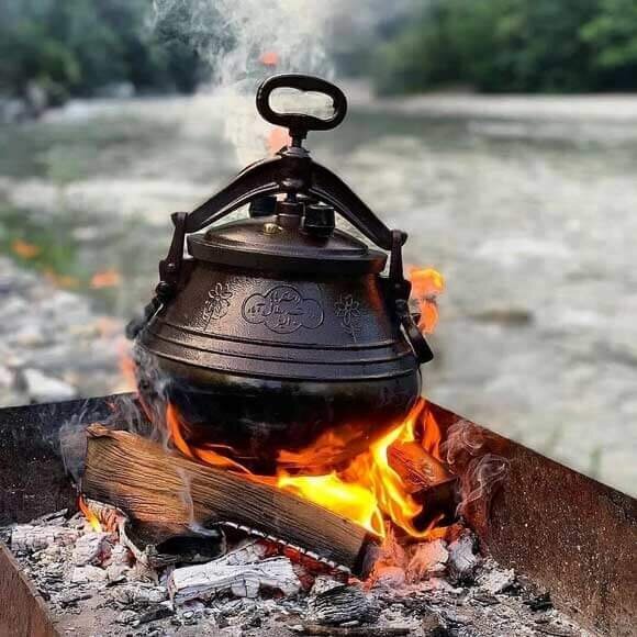 Rashko Baba Afganistānas kazans, 10 l divkrāsu (9 l) cena un informācija | Katli, tvaika katli | 220.lv