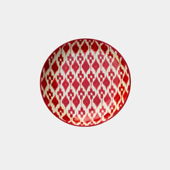 Uzbeku šķīvis - Ljagan Rištan 28 cm sarkana cena un informācija | Trauki, šķīvji, pusdienu servīzes | 220.lv