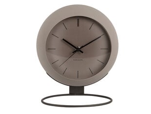 Galda pulkstenis Nirvana Globe L ø21 cm, tumši pelēks cena un informācija | Pulksteņi | 220.lv