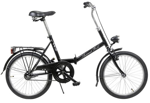 Saliekams velosipēds Azimut Fold 20" 2023, melns cena un informācija | Velosipēdi | 220.lv