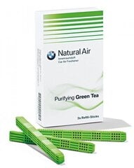 BMW Car Care Natural Air Car Freshener Green Tea Refill Kit Genuine 83122285674 kaina ir informacija | Освежители воздуха для салона | 220.lv