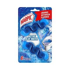 Tualetes ziepes Harpic Blue Water Atlantic Burst 2x35 g. 6 gab. iepakojumā cena un informācija | Tīrīšanas līdzekļi | 220.lv