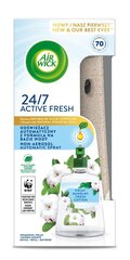 Основники воздуха с устройством Air Wick A'fresh Fresh Cotton. 4 шт. в пакете цена и информация | Освежители воздуха | 220.lv