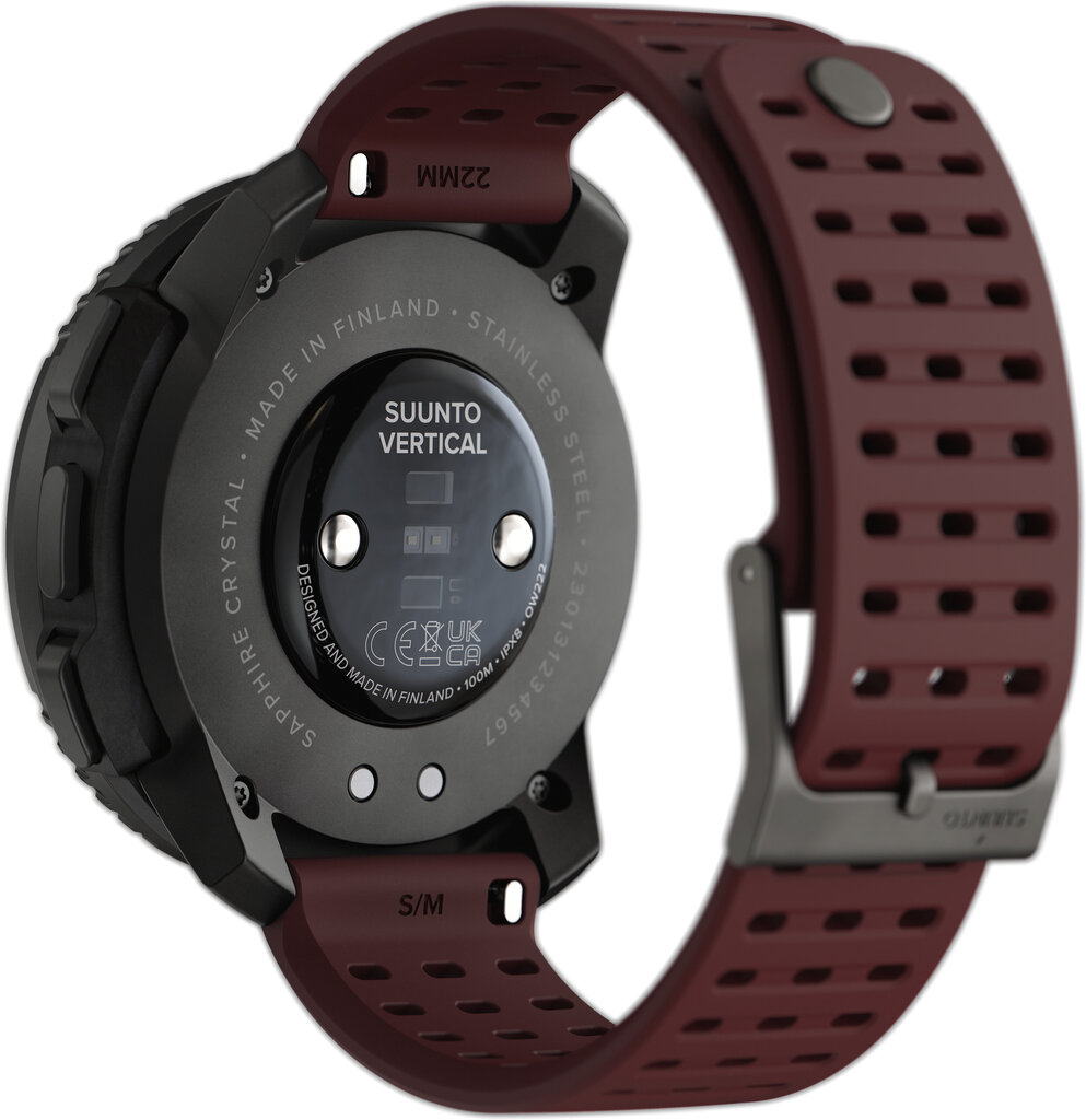 Suunto Vertical Black Ruby cena un informācija | Viedpulksteņi (smartwatch) | 220.lv