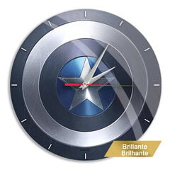 Настенные часы ERT Group Captain America цена и информация | Часы | 220.lv