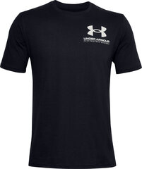 Under Armour HeatGear Vīrieši Performance Big Logo 1357174 Activewear Tops Melns M cena un informācija | Vīriešu T-krekli | 220.lv