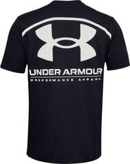 Under Armour HeatGear Vīrieši Performance Big Logo 1357174 Activewear Tops Melns M цена и информация | Мужские футболки | 220.lv