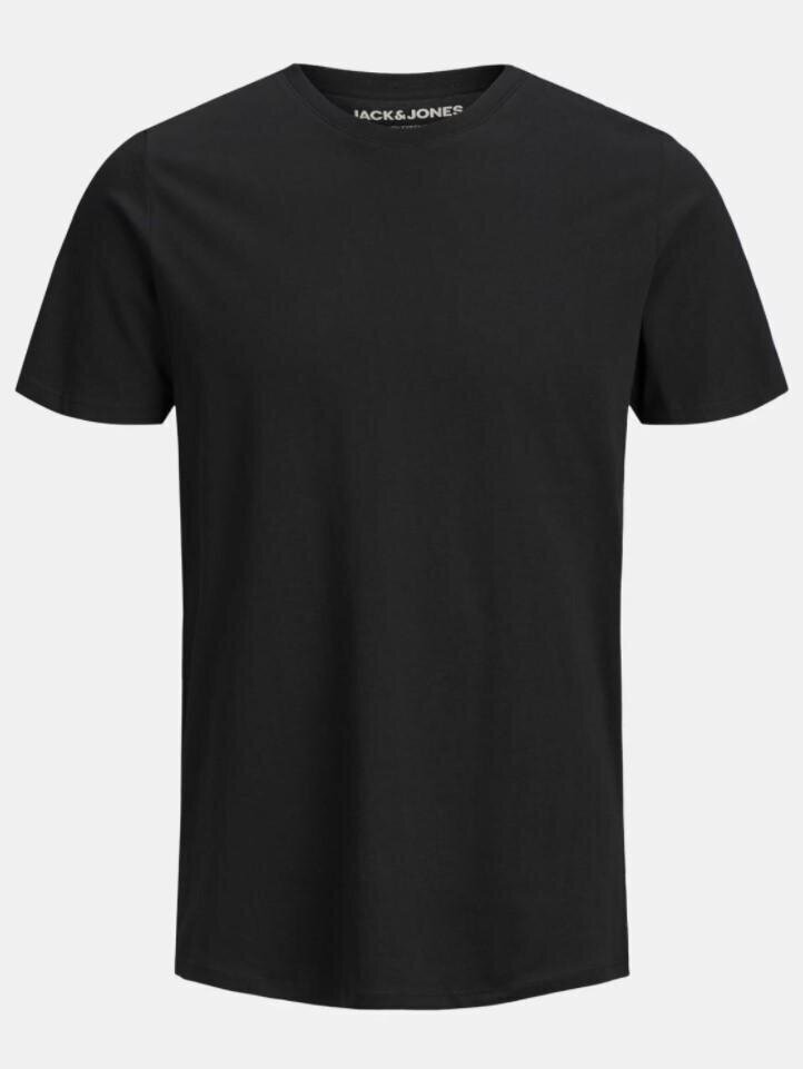 Jack & Jones Vīrieši Jjeorganic Basic Tee SS O-Neck 3PK MP 12191759 t-krekli Balts Melnbalts M цена и информация | T-krekli sievietēm | 220.lv