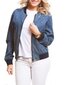 JDY By Only Sievietes Jdymalibu Bomber Wvn 15130172 Denim Jackets Gaiši zils 34 cena un informācija | Žaketes sievietēm | 220.lv