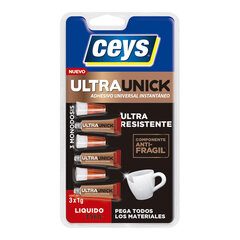 Мгновенный клей Ceys Ultraunik цена и информация | Клей | 220.lv