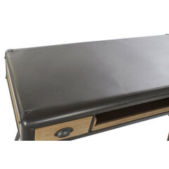 Письменный стол DKD Home Decor Ель Натуральный Металл Светло-серый (118 x 52 x 84 cm) цена и информация | Компьютерные, письменные столы | 220.lv