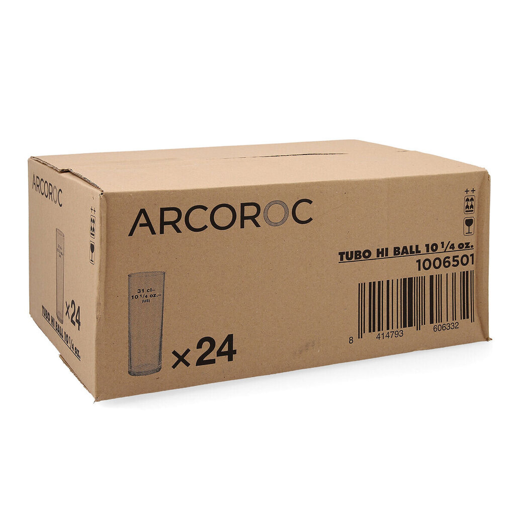 Glāžu komplekts Arcoroc 300 ml (24 gb.) цена и информация | Glāzes, krūzes, karafes | 220.lv