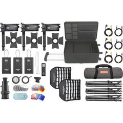 Godox Focusing LED Light S60 KIT Studijas Gaismas Komplekts cena un informācija | Apgaismojums fotografēšanai | 220.lv