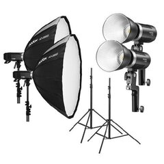 Godox ML60 Duo KIT Студийное освещение цена и информация | Осветительное оборудование для фотосъемок | 220.lv