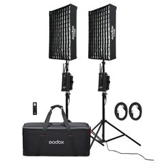 Godox Flexible LED Light FL100 Two-light KIT Studiju Gaismas komplekts cena un informācija | Apgaismojums fotografēšanai | 220.lv