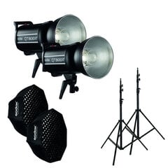 Godox QT800II HSS-KIT Комплект студийного освещения цена и информация | Осветительное оборудование для фотосъемок | 220.lv