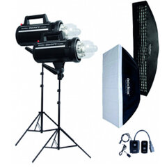 Godox GS400II Creative KIT Studiju Gaismas komplekts cena un informācija | Apgaismojums fotografēšanai | 220.lv