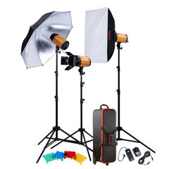 Godox Studio Smart Kit 250SDI-D Studiju Gaismas komplekts cena un informācija | Apgaismojums fotografēšanai | 220.lv