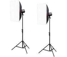 Godox Mini Pioneer 250 Watt Softbox Duo KIT Studiju Gaismas komplekts cena un informācija | Apgaismojums fotografēšanai | 220.lv