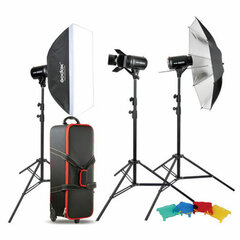 Godox Studio Kit E250-D Studiju Gaismas komplekts cena un informācija | Apgaismojums fotografēšanai | 220.lv