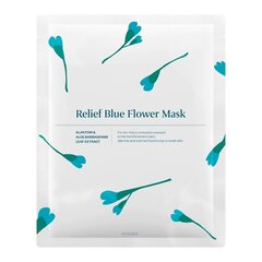 Loksnes maska Hyggee Relief Blue Flower Mask, 35ml cena un informācija | Sejas maskas, acu maskas | 220.lv