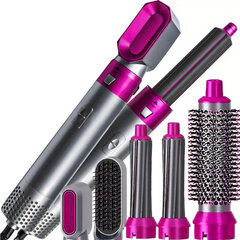 Matu žāvētājs Curling Iron taisnotāju komplekts 5in1 цена и информация | Приборы для укладки и выпрямления волос | 220.lv