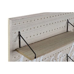 Полки DKD Home Decor Натуральный 2 Полки Деревянный MDF (39 x 13 x 39 cm) цена и информация | Полки | 220.lv