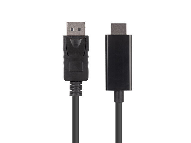 Kabelis Display Port uz HDMI Lanberg CA-DPHD-11CC-0030-BK 3 m цена и информация | Kabeļi un vadi | 220.lv