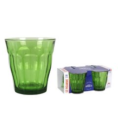 Набор стаканов Duralex Picardie Зеленый 310 ml (4 штук) цена и информация | Стаканы, фужеры, кувшины | 220.lv