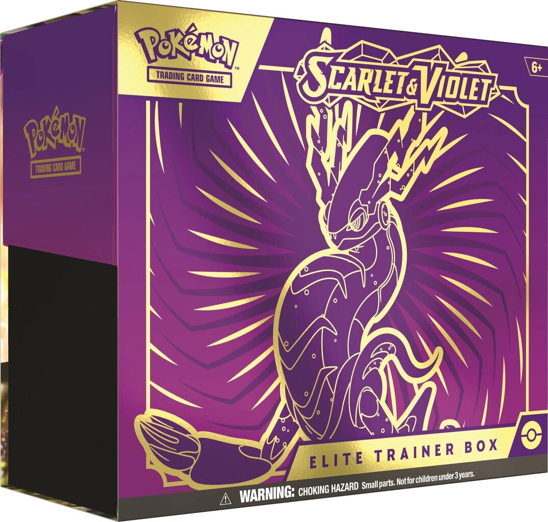 Kāršu spēle Pokemon TCG Scarlet & Violet Elite - Miraidon, ENG цена и информация | Galda spēles | 220.lv