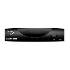TDT Aura ARIES T2 HDMI USB 2.0 Melns cena un informācija | Antenas un piederumi | 220.lv