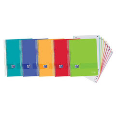 Piezīmju grāmatiņu komplekts Oxford Daudzkrāsains A4+ 160 Loksnes (5 gb.) cena un informācija | Burtnīcas un papīra preces | 220.lv