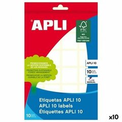 Etiķetes Apli Balts 22 x 32 mm (10 gb.) cena un informācija | Kancelejas preces | 220.lv