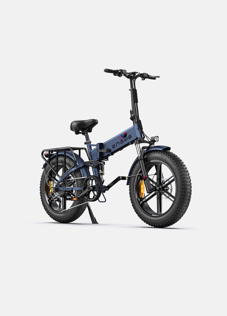 Elektriskais velosipēds Engwe Engine PRO, 20", zils, 1000W, 16 Ah цена и информация | Elektrovelosipēdi | 220.lv