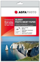 Agfaphoto фотобумага A4 Everyday Glossy 180 г 20 листов цена и информация | Канцелярия | 220.lv