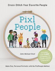 PixlPeople: Cross-Stitch Your Favorite People цена и информация | Книги о питании и здоровом образе жизни | 220.lv