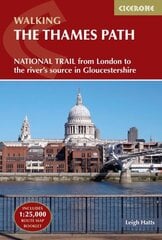 Thames Path: National Trail from London to the river's source in Gloucestershire 4th Revised edition cena un informācija | Grāmatas par veselīgu dzīvesveidu un uzturu | 220.lv