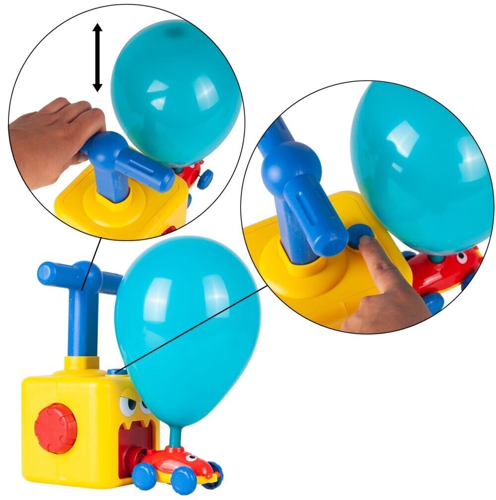 Ar balonu darbināmu automašīnu komplekts MalPlay cena un informācija | Attīstošās rotaļlietas | 220.lv